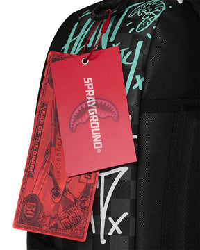 SPRAYGROUND Zaino Spray poetry III dlxsv Multicolore/verde acqua