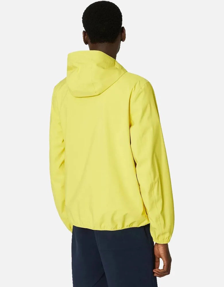 K-WAY Antivento Primaverile Leggero Jack Stretch Dot Giallo