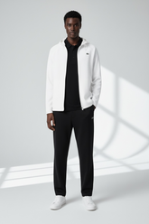 LACOSTE Tuta In Cotone Tech Bianca