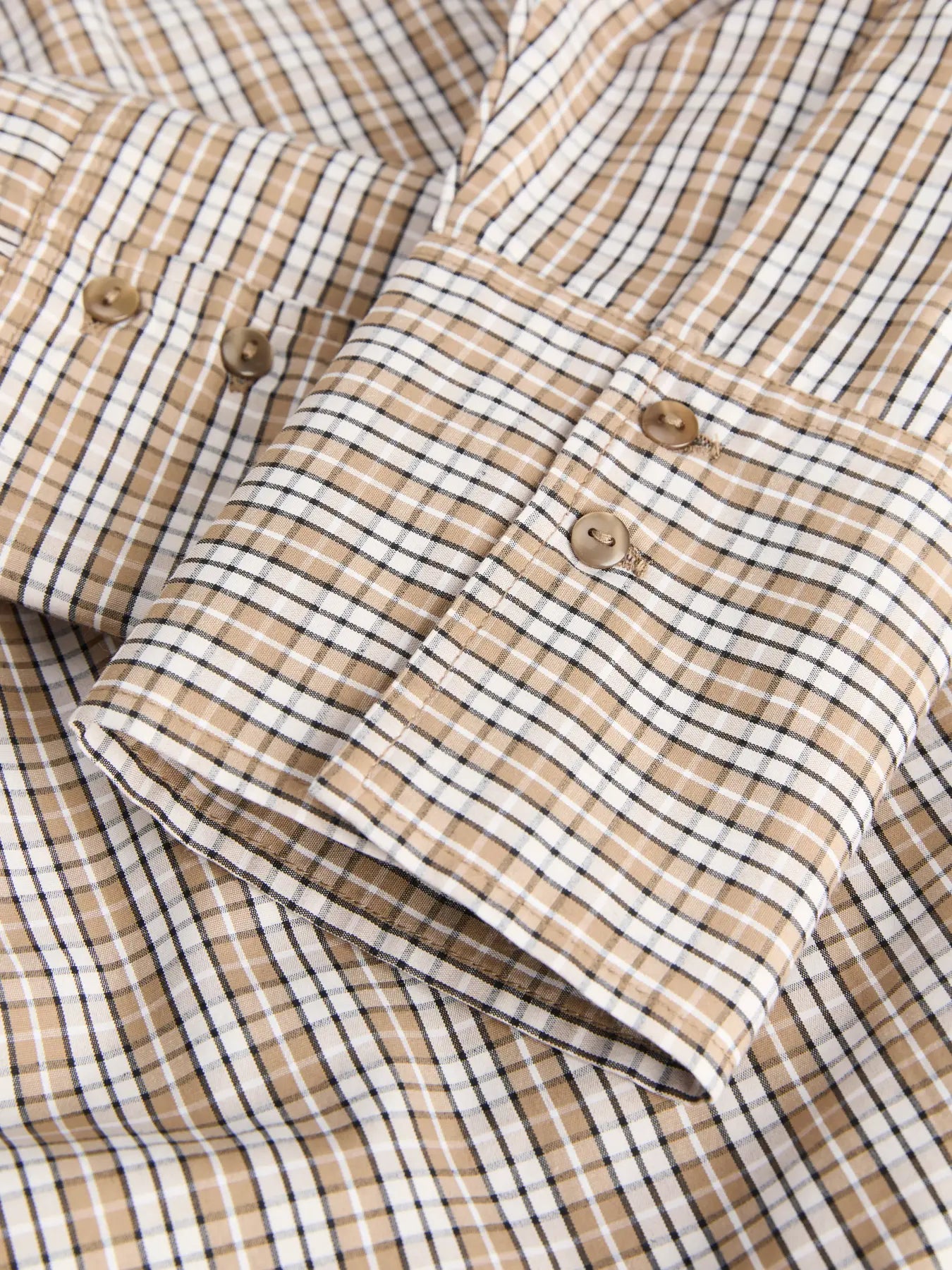 JJXX Donna Jxcaro Camicia A Quadri beige  AW26