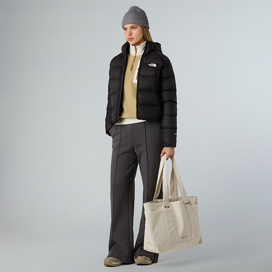 THE NORTH FACE DONNA HYALITE DOWN HOODIE NERO