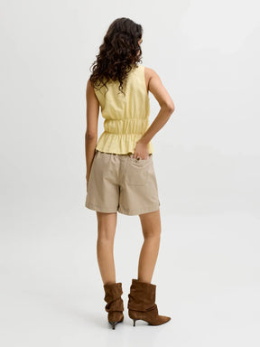 JJXX JXSKY PANTALONCINO IN COTONE FANGO DONNA SS26