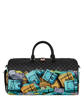 SPRAYGROUND Borsone Monopoly Money Stacks Nero