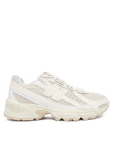 NEW BALANCE 740 Beige Dettagli Bianchi