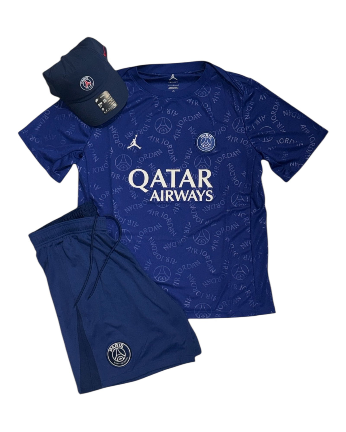 AIR JORDAN Completino X PSG Con Loghi Blu