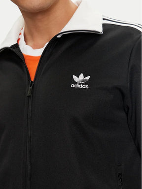 Adidas Originals Tuta Completa Uomo Nera Bianca Acetata con Zip
