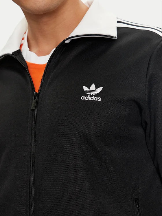 Adidas Originals Tuta Completa Uomo Nera Bianca Acetata con Zip