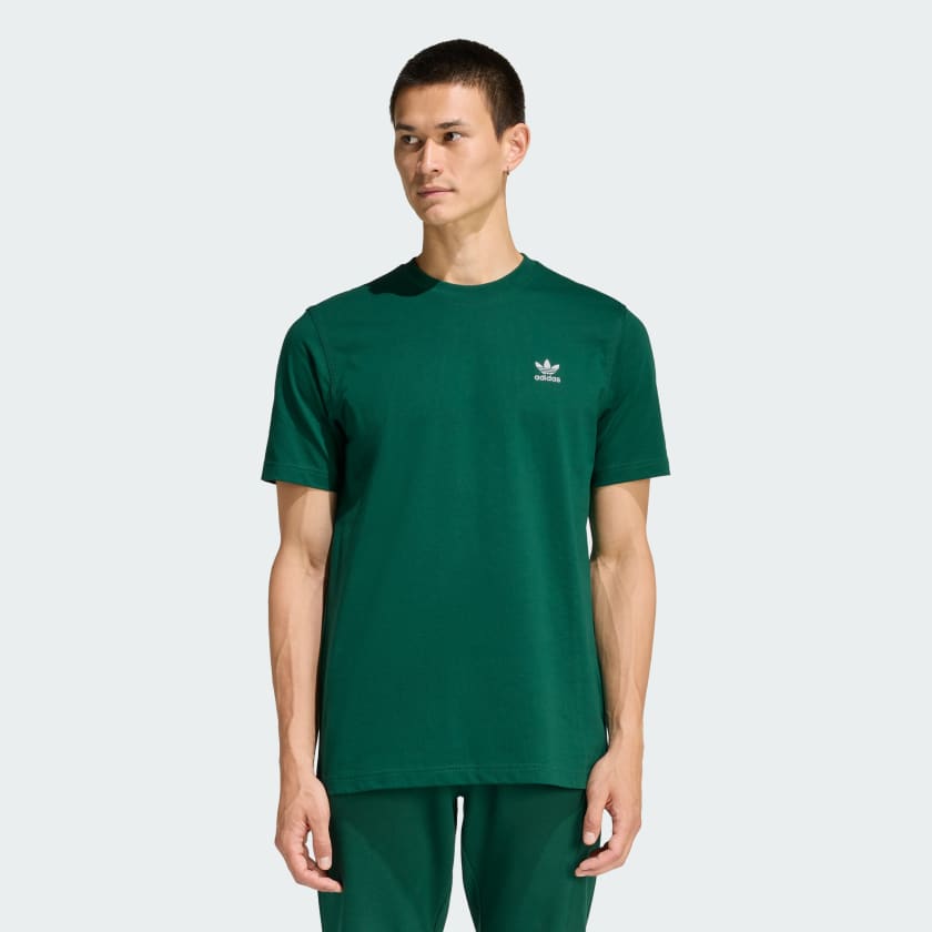 ADIDAS Originals Completino T-Shirt Con Bermuda In Fleece Verde
