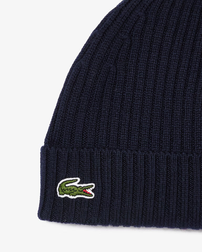 LACOSTE Berretto In Lana Blu