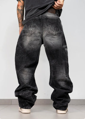 PRESENT DAY Jeans Balloon Titan Nero Denim