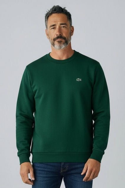 Lacoste LACOSTE Felpa Girocollo Verde - FELPA - Tommaseo Clothing