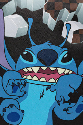 SPRAYGROUND Zaino Disney Stitch Breakout Nero/Marrone