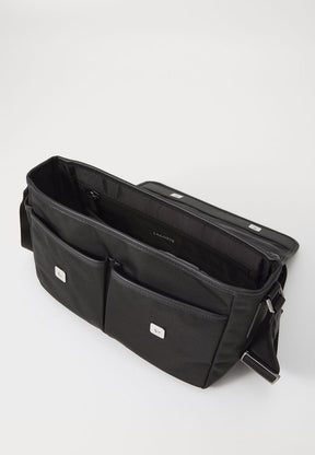LACOSTE Messanger Bag Cross Body Bag Nera