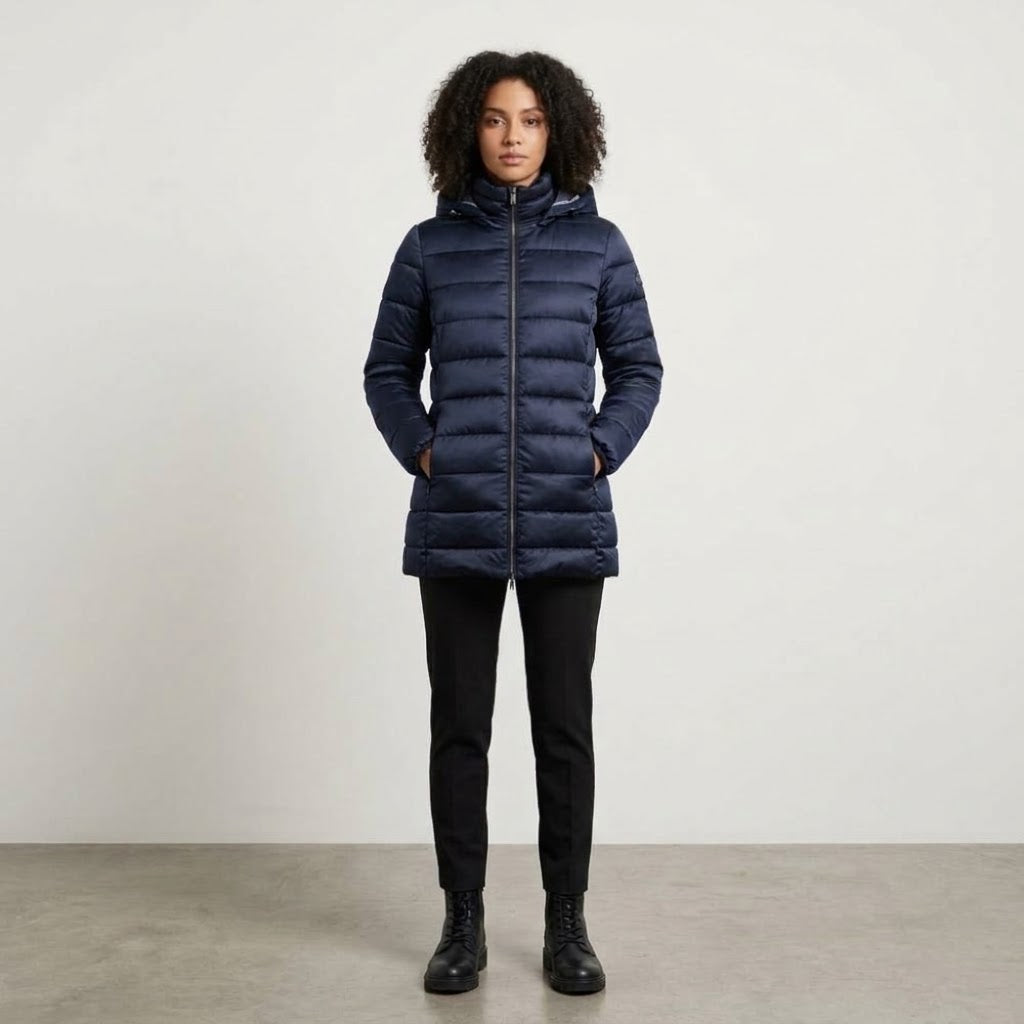 MORE Giubbotto Rachel Reversibile Donna Blu