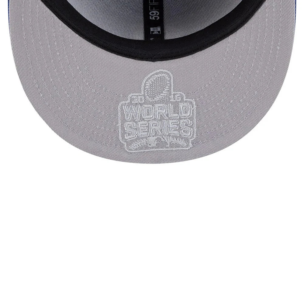 NEW ERA 59FIFTY Cappello Visiera Dritta Chicago Cubs Blu