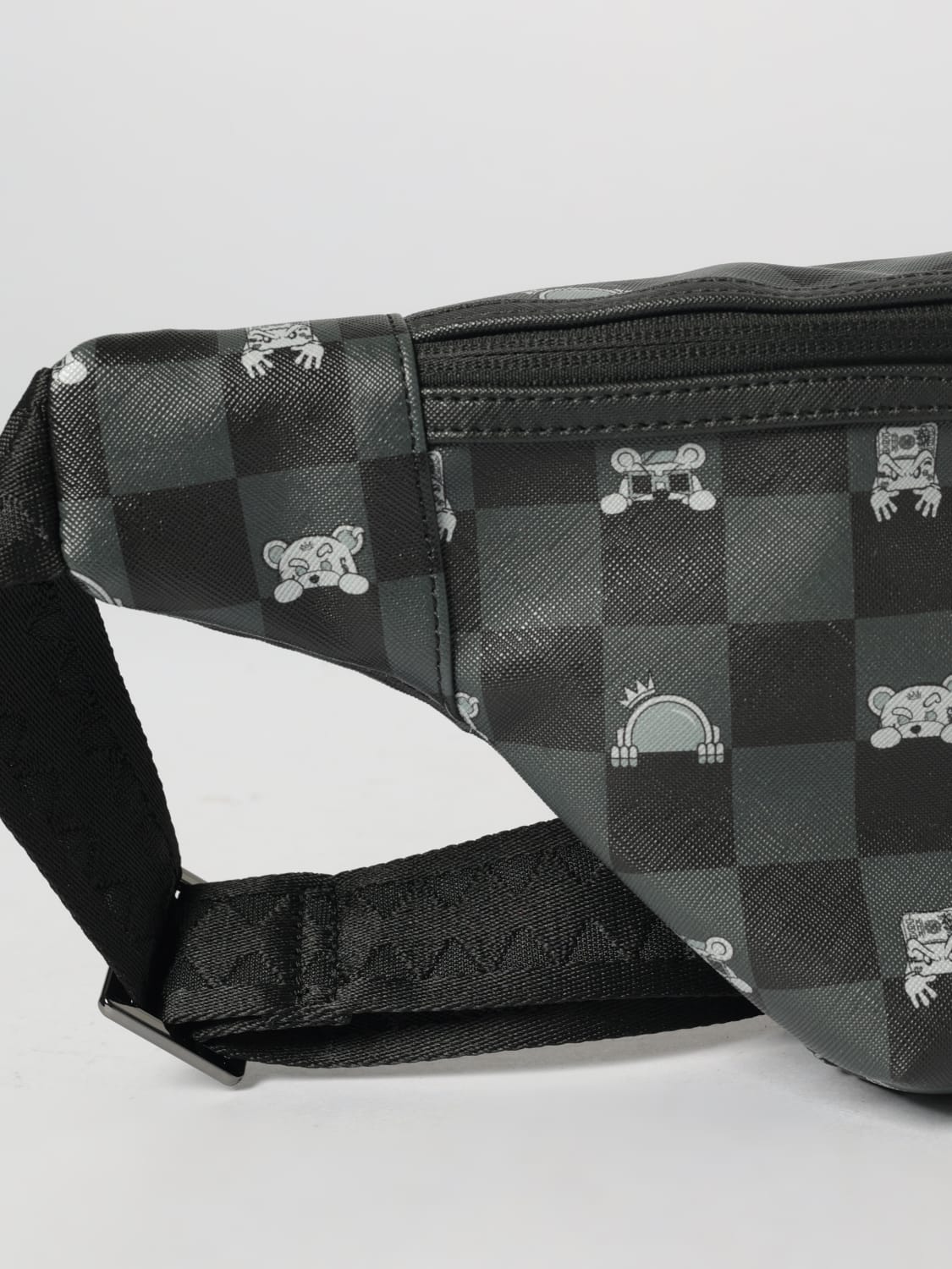 SPRAYGROUND Marsupio In Pelle Toy Edition Nero
