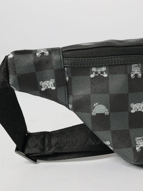 SPRAYGROUND Marsupio In Pelle Toy Edition Nero