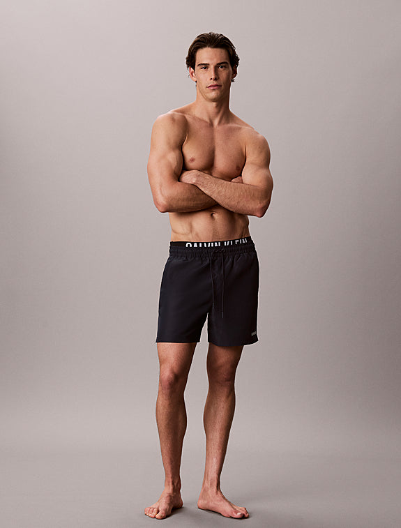 Calvin Klein Costume Da Bagno Con Elastico Nero/Nero