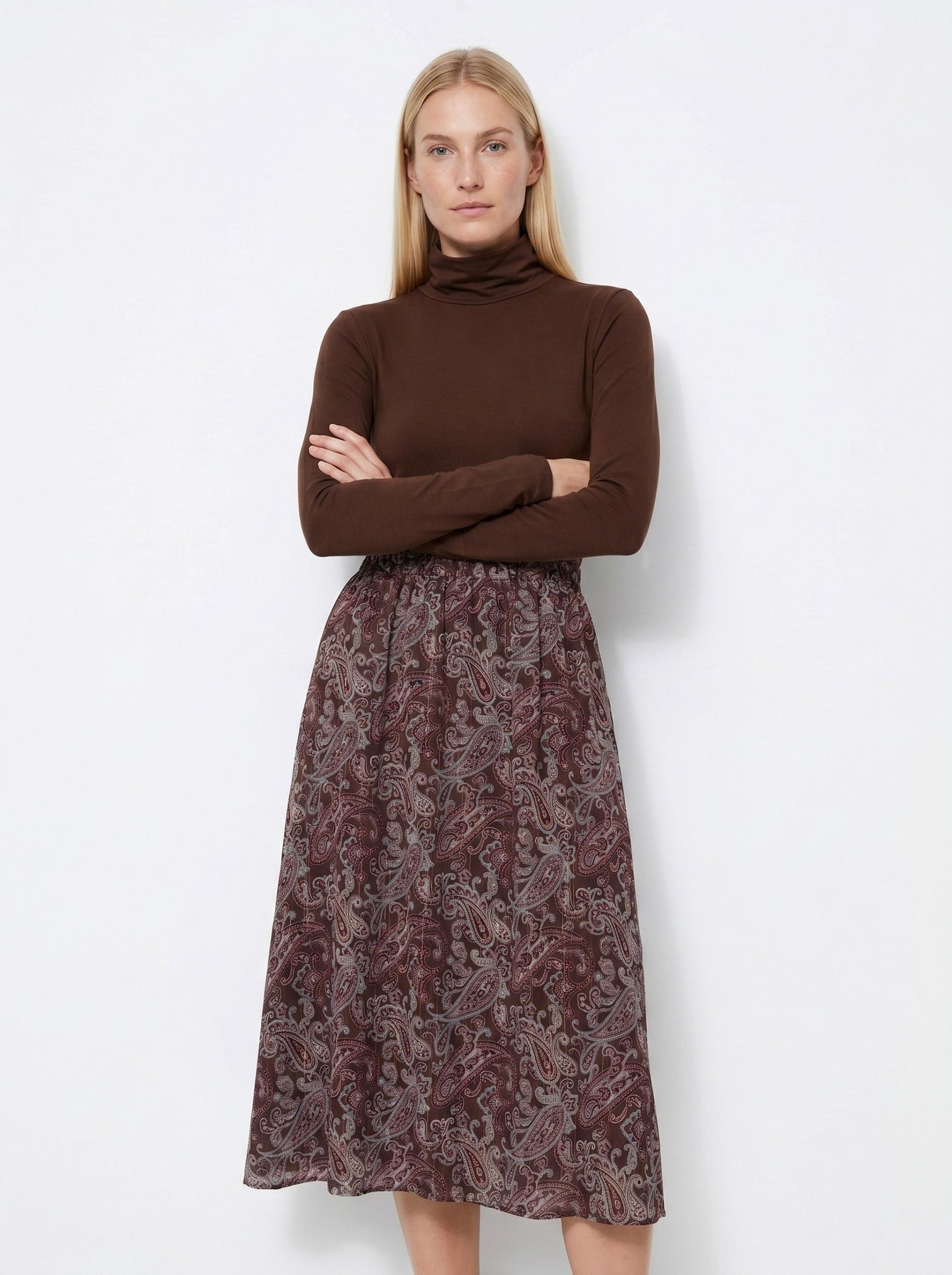 Tiffosi Murcia_2 Maglioncino Marrone Donna AW26