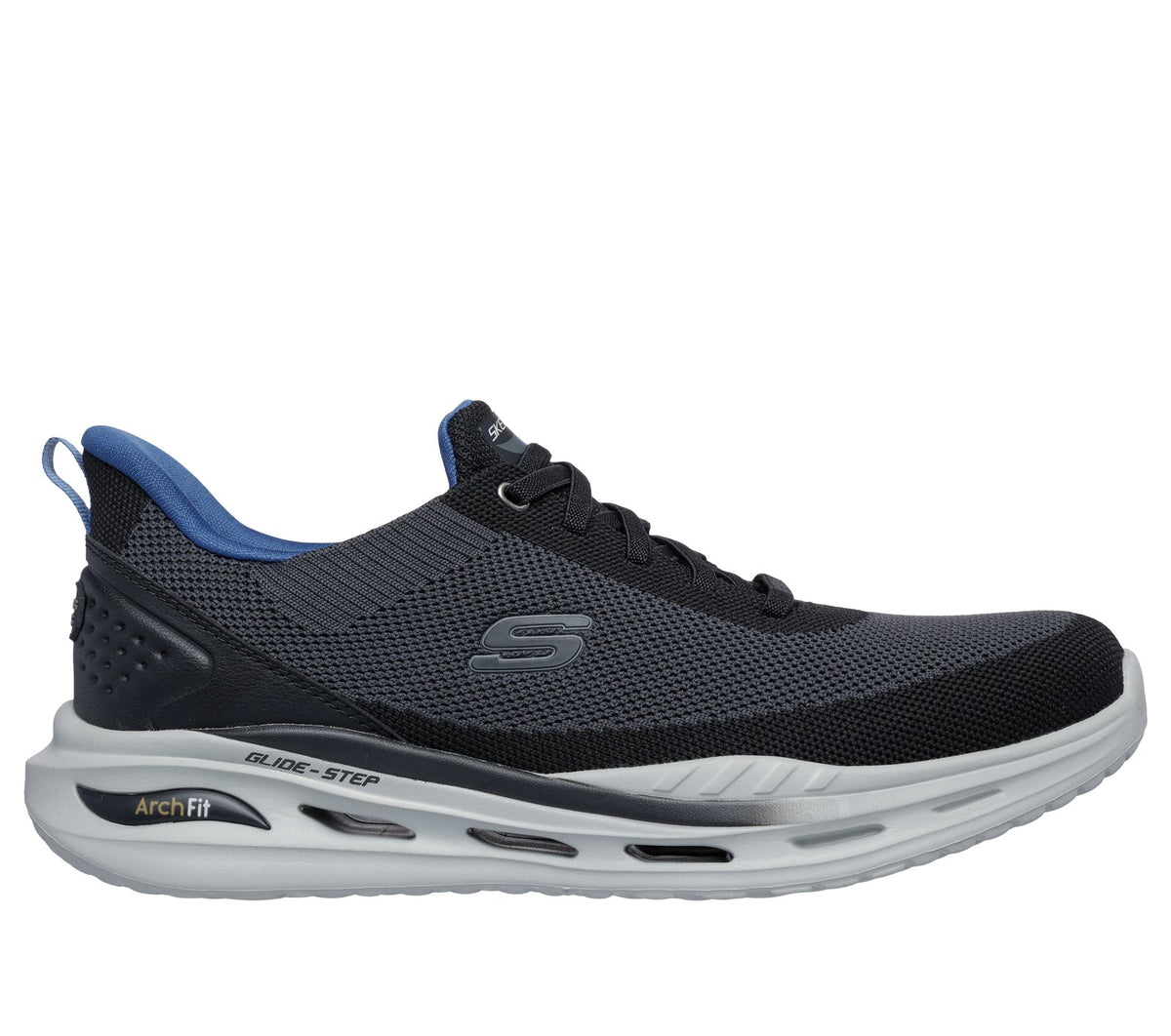 210994/BLK Skechers Slip Ins Glide Step Nero