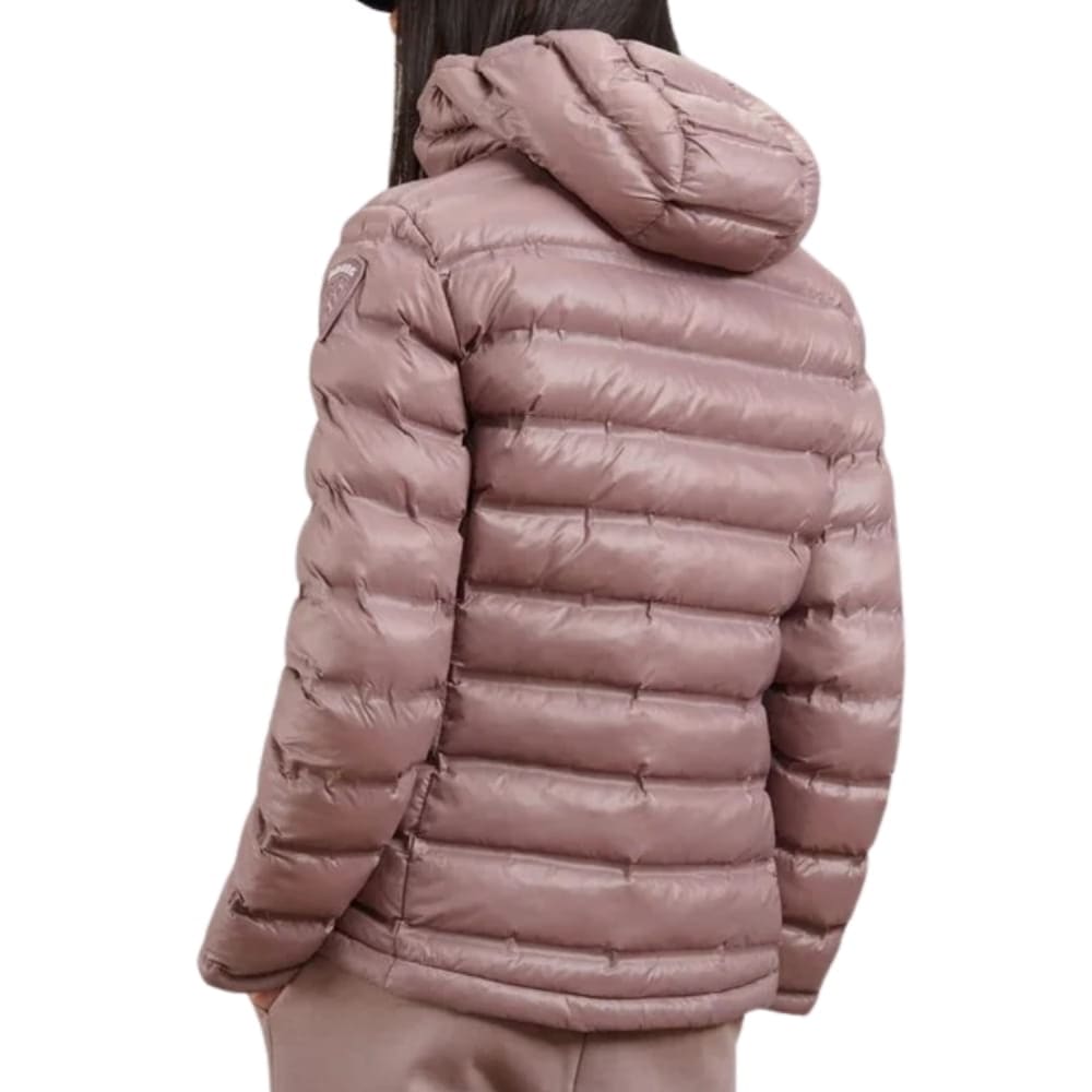 BLAUER Giubbotto Corto Ovattato Con Cappuccio Donna Rosa