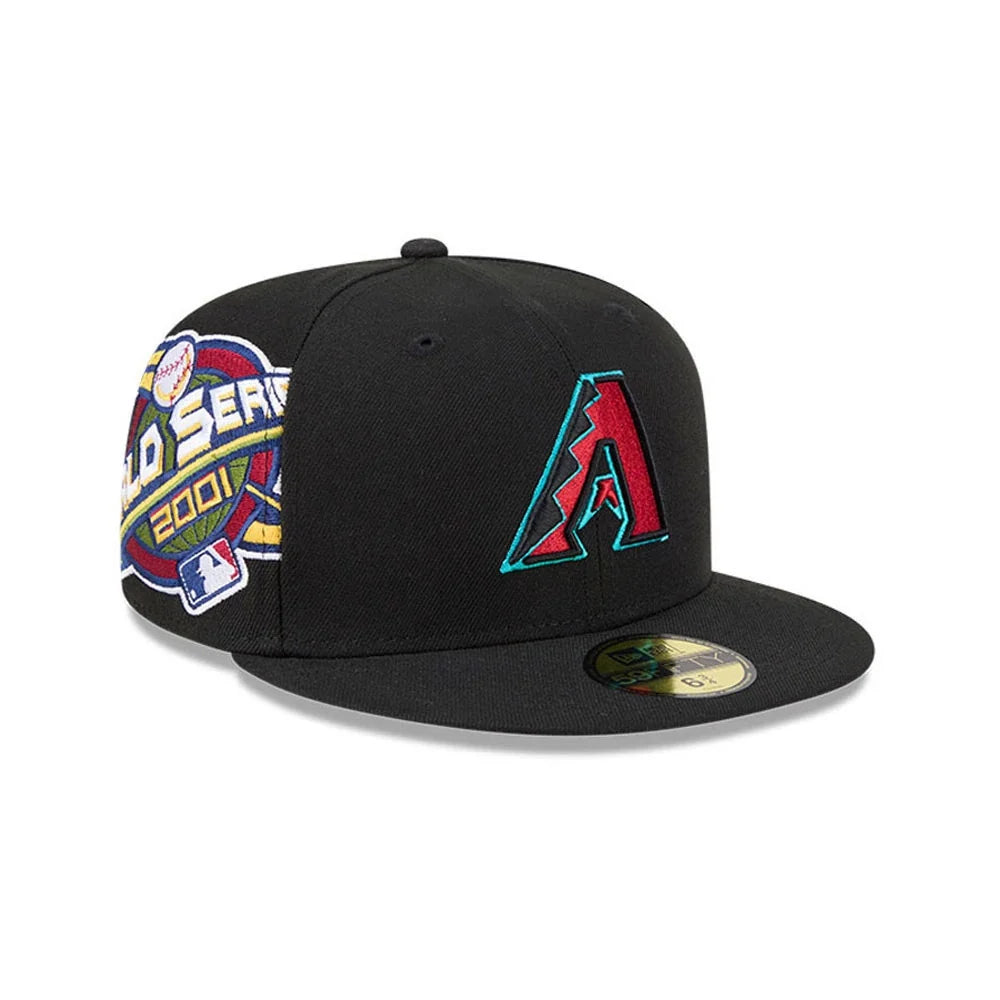 NEW ERA 59FIFTY Cappello Visiera Dritta Arizona Nero/Rosso