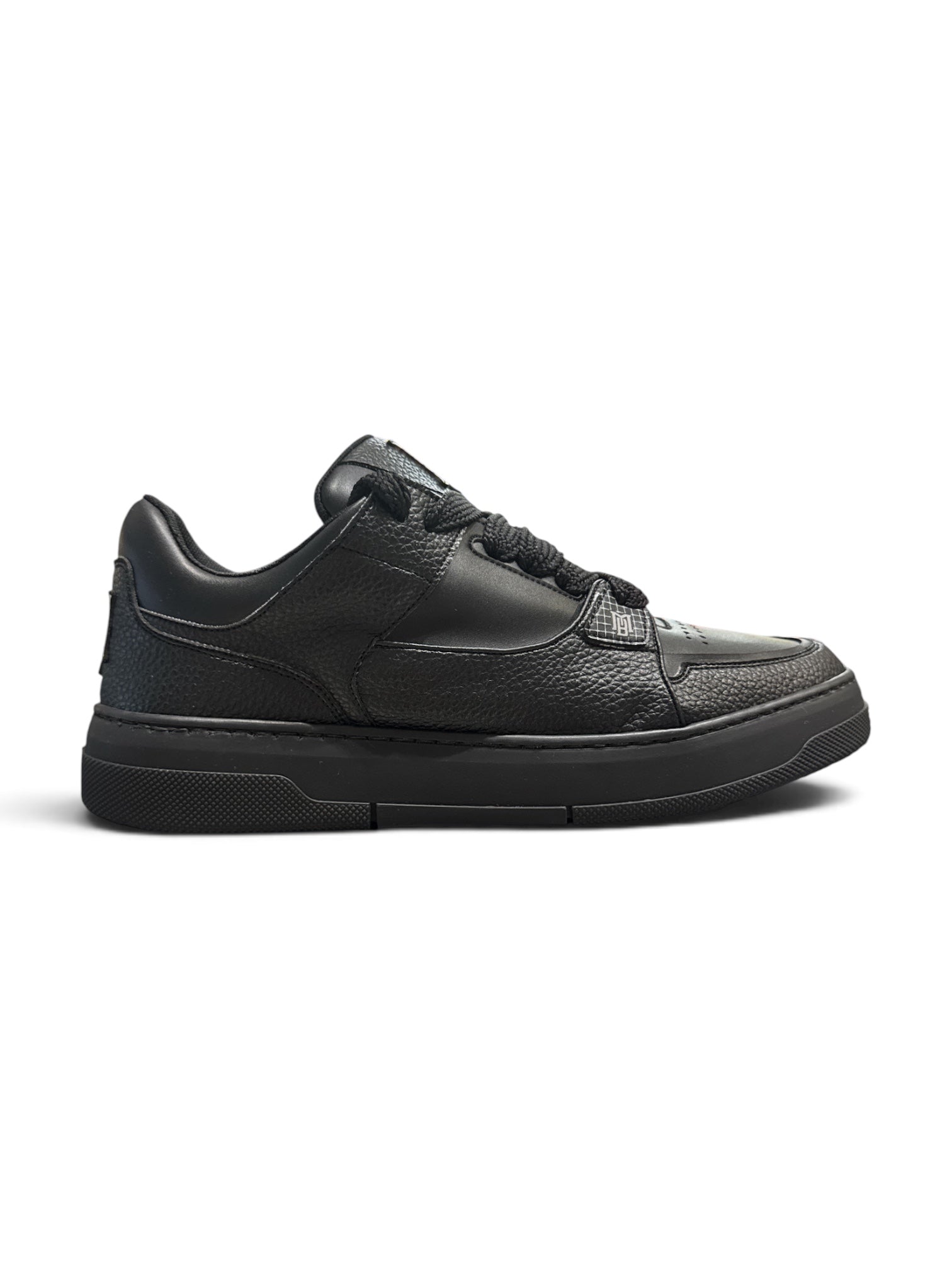 BRIAN MILLS Sneaker In Pelle Mod. Amiri Tutta Nera