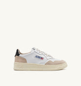 AUTRY Medialist In Pelle e Suede Talloncino Nero
