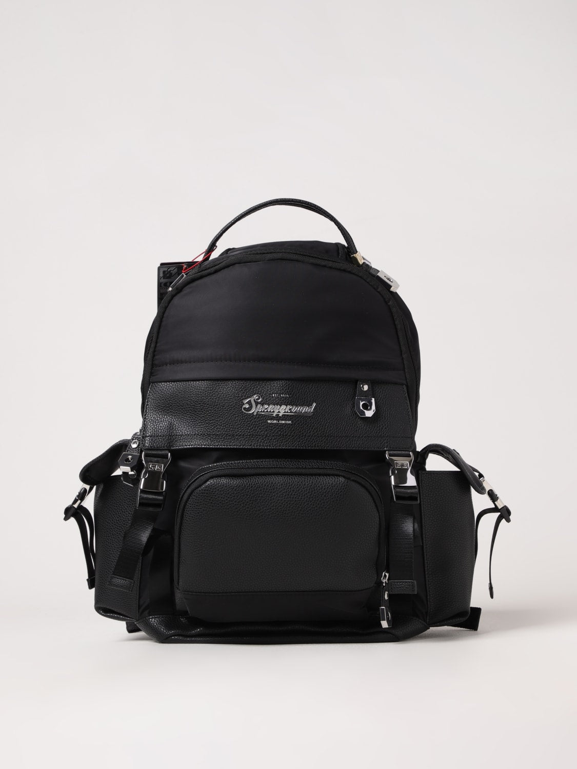 SPRAYGROUND Zaino OFF BAGS Cargo In Pelle Nero