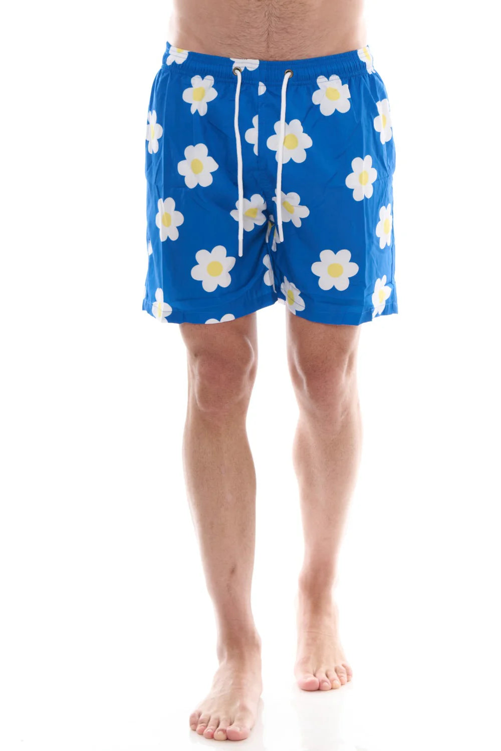 KEYJEY Costume Mare Flower Blu
