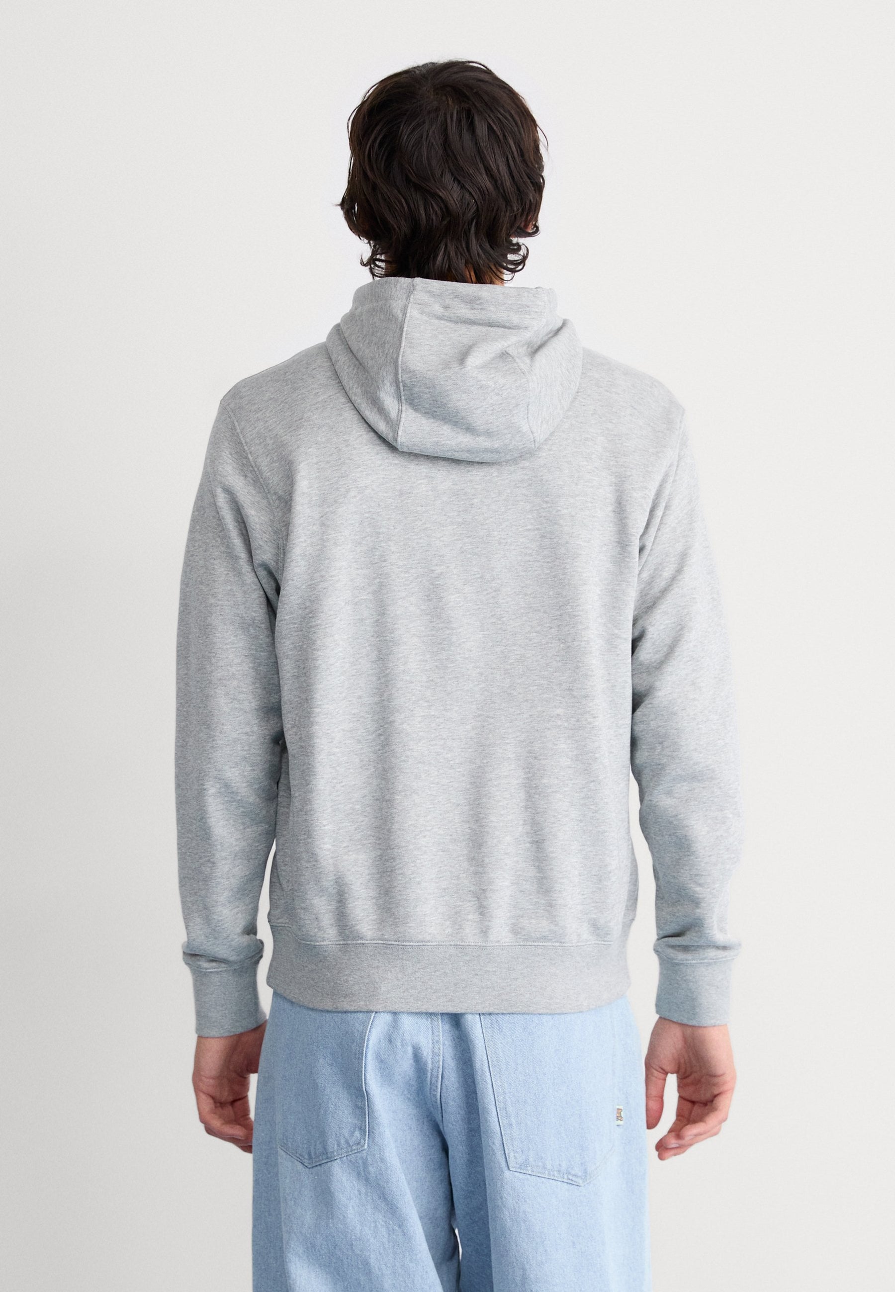 Nike Felpa Con Cappuccio M Club Hoodie Fz Bb Grigio