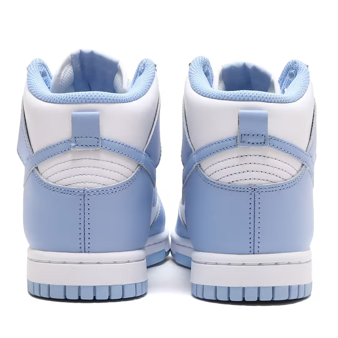 NIKE Dunk High Bianco/Celeste
