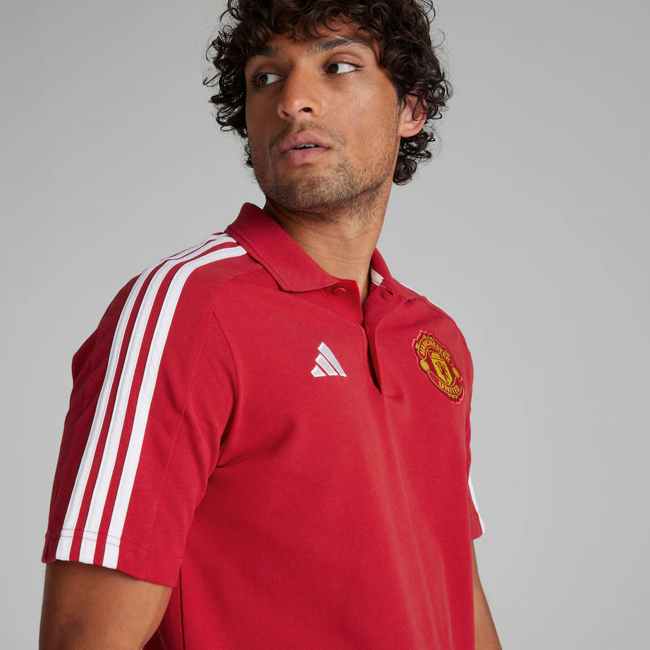 Adidas Completino Manchester United Uomo Rosso Nero