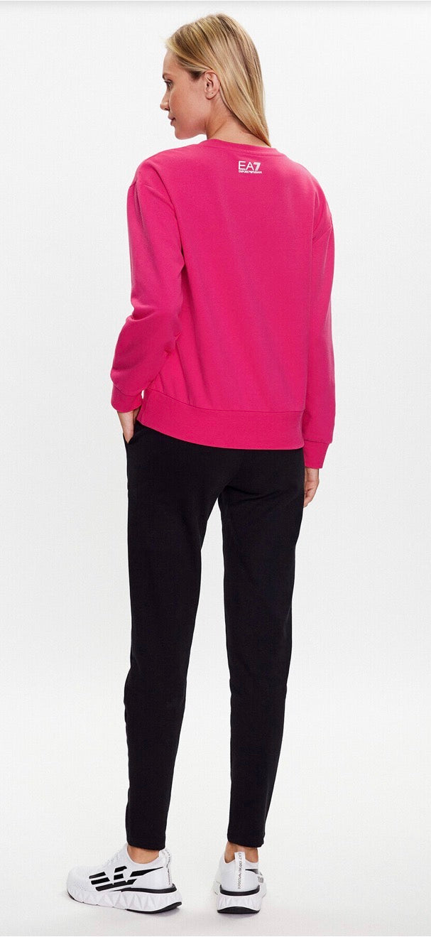 EMPORIO ARMANI TUTA FUXIA/NERO DONNA