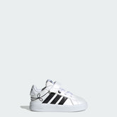 ADIDAS Sneaker Bambino Con Strappo Grand Court 3.0 Girls Bianche