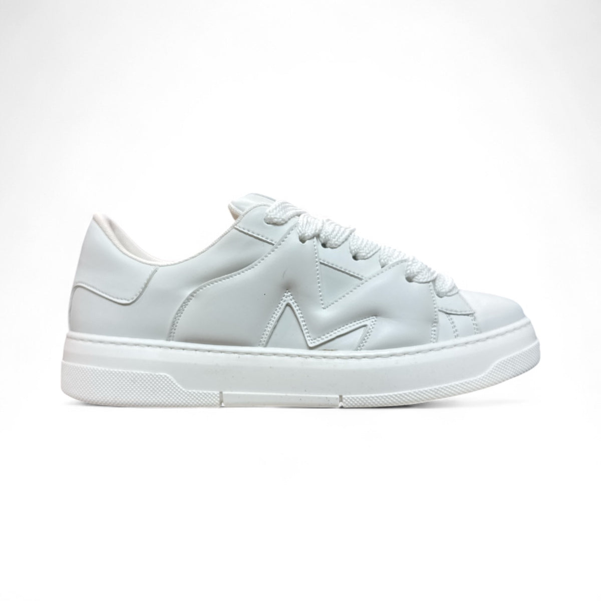 BRIAN MILLS Sneakers in Pelle Made in Italy Mod. LaFrance Total White