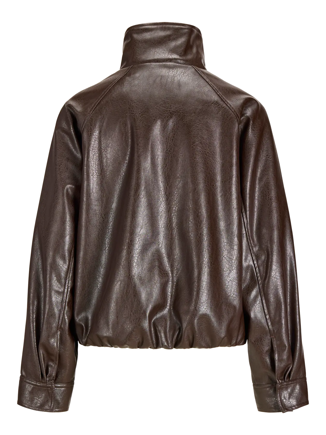 JJXX JXZARIA GIUBBOTTO IN PELLE MARRONE