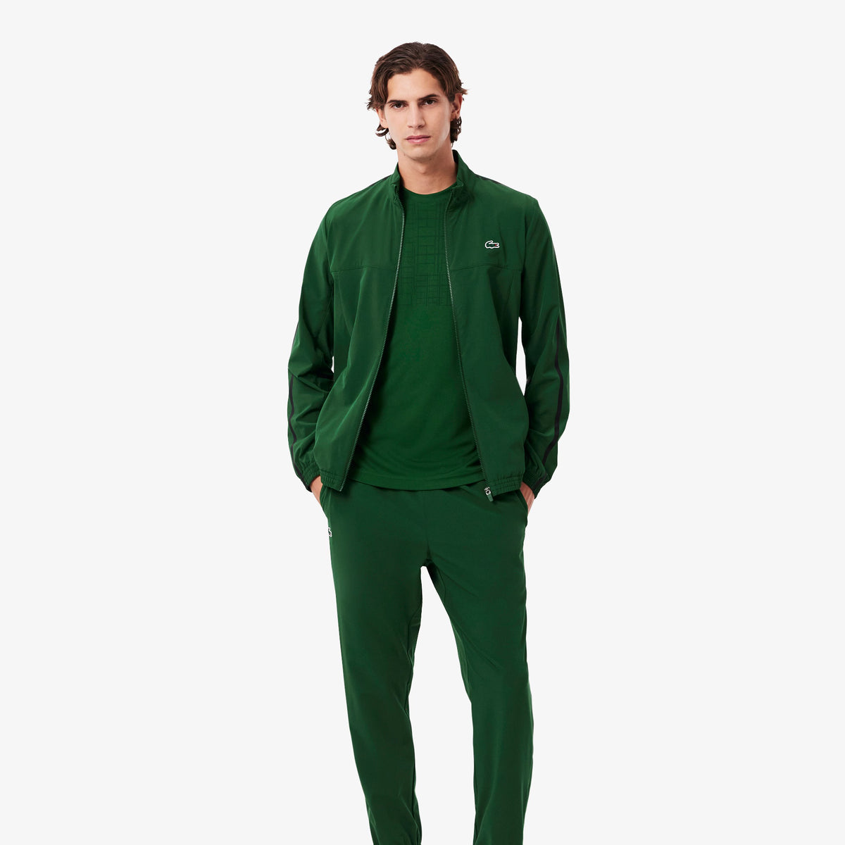 LACOSTE Tuta In Microfibra x Djokovic Verde