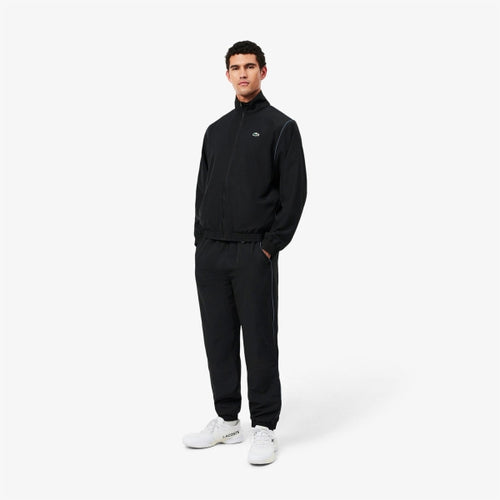 LACOSTE Tuta Completa X Novak Djokovic Senza Cappuccio Nero