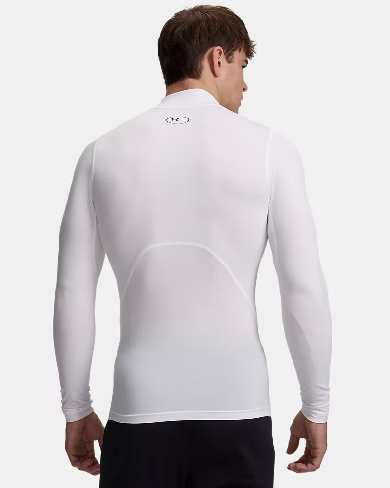 UNDER ARMOUR T-Shirt a Maniche Lunghe Tech HeatGear Bianca