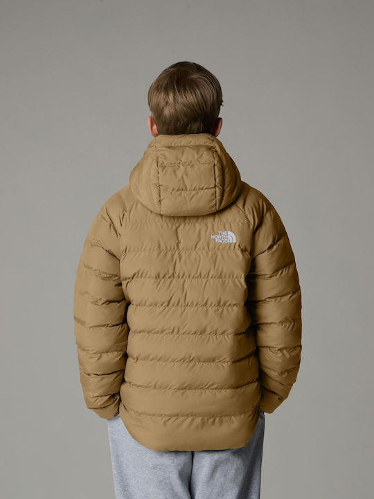 NORTH FACE Giubbotto Bambino Invernale Reversibile Beige