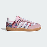 Adidas Samba Liberty London Sneaker Bambina Rosa Floreale Strisce Bianche