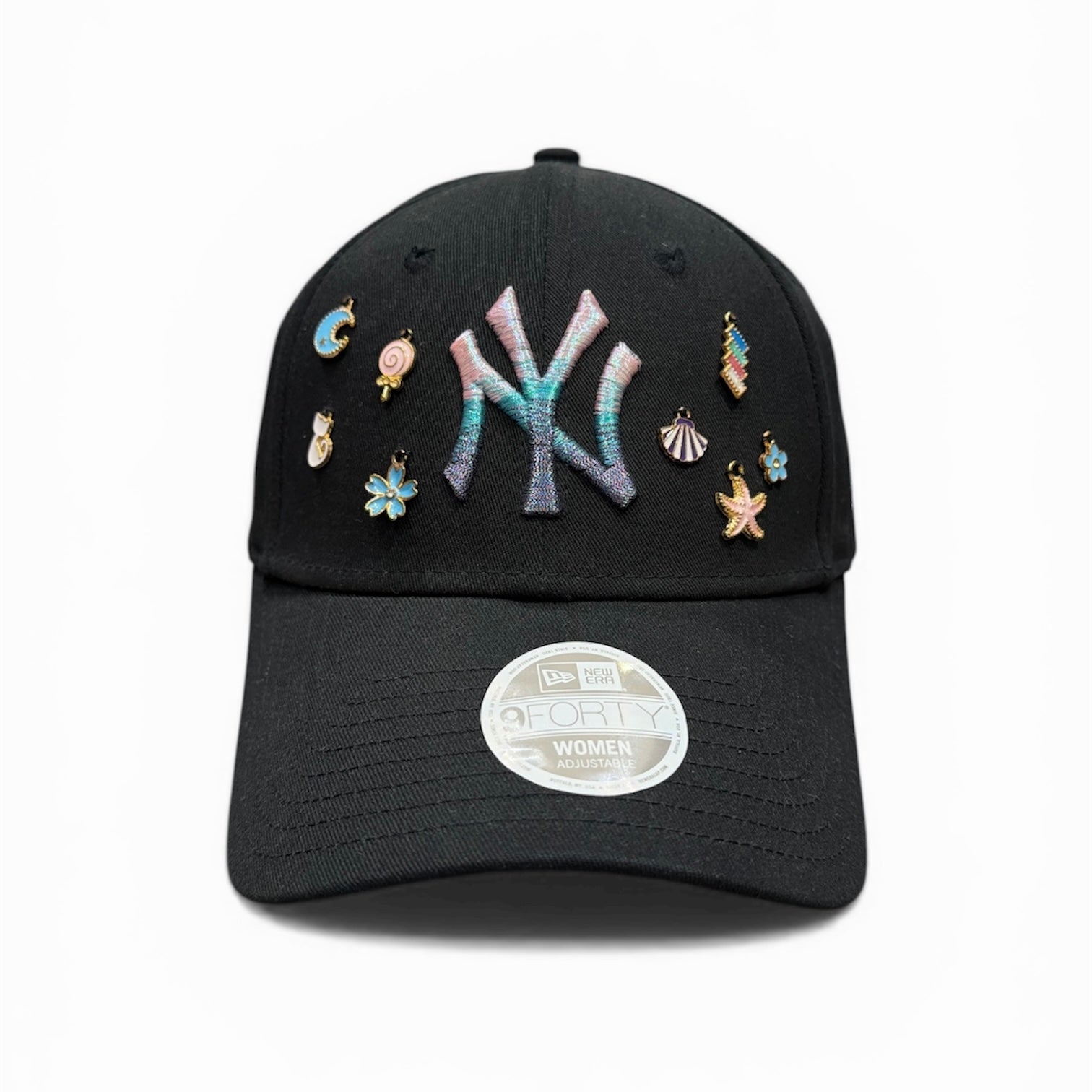 NEW ERA NY CUSTOM ARCOBALENO NERO DONNA