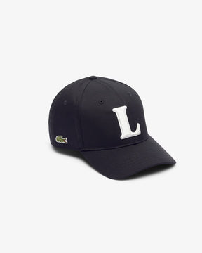 LACOSTE Cappellino Da Baseball Con Ricamo 3D Nero