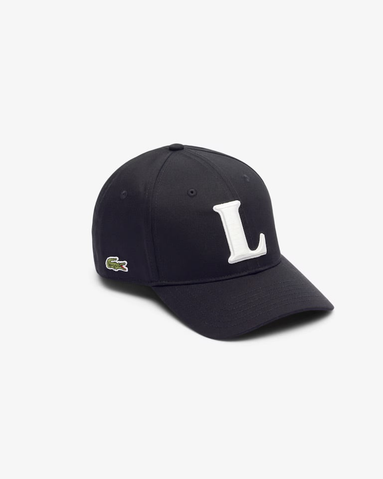 LACOSTE Cappellino Da Baseball Con Ricamo 3D Nero