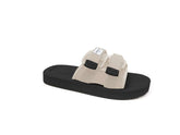Dualscape DUALSCAPE Ciabatta Con Doppia Fascia Regolabile Nera/Bianca - ciabatte - Tommaseo Clothing