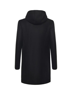 COLMAR Cappotto Lungo Invernale Con Cappuccio Nero