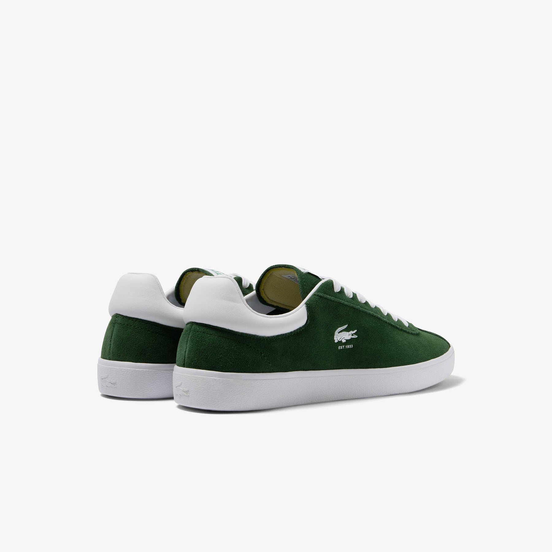 LACOSTE Sneakers Baseshot Uomo Verde/Bianco
