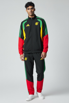 Adidas Tuta Completa Jamaica X Bob Marley Uomo Nera Verde Rossa Gialla