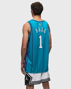 NIKE x NBA Canotta Charlotte Hornets Azzurra